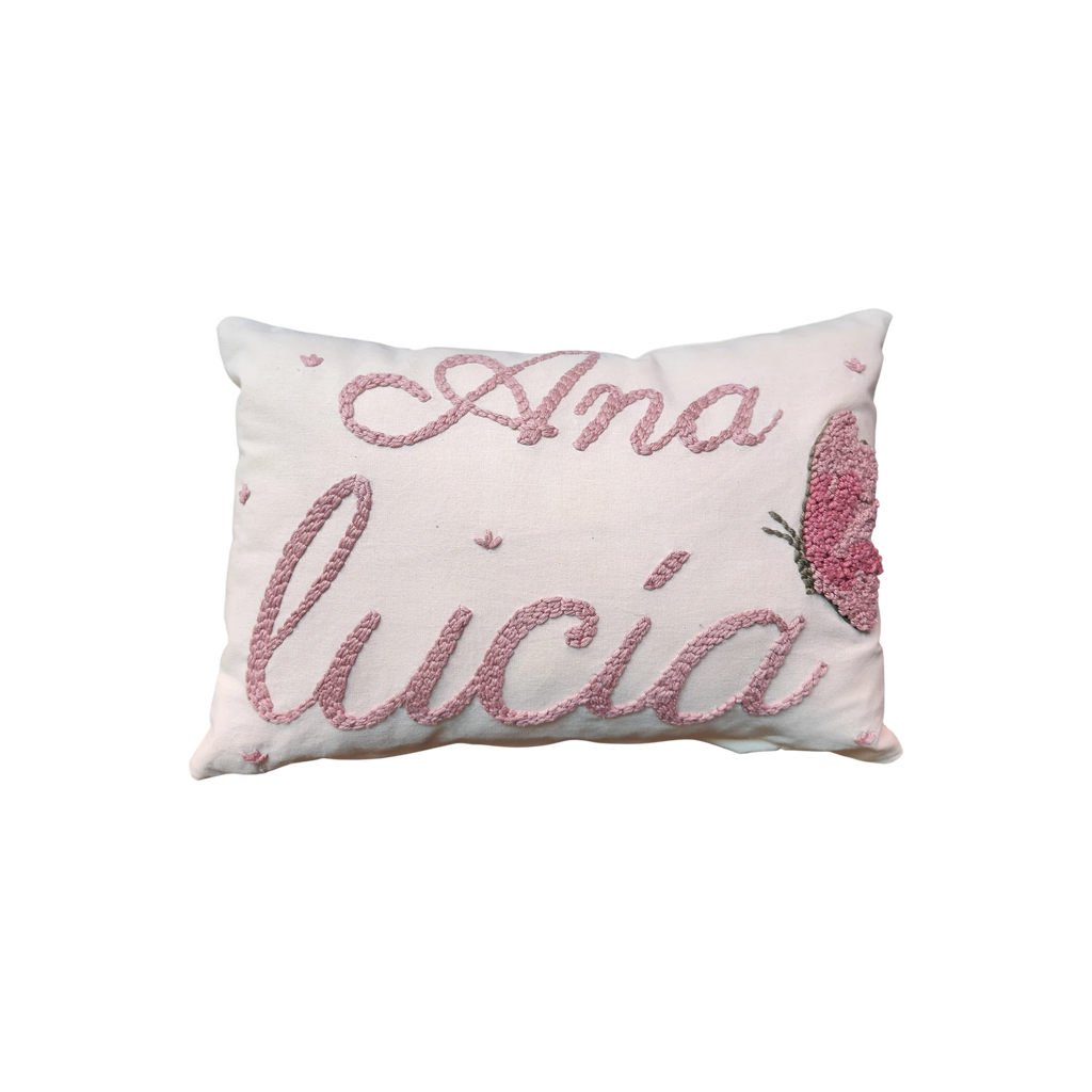 Cojín Jardín de lucía- Edición mariposa