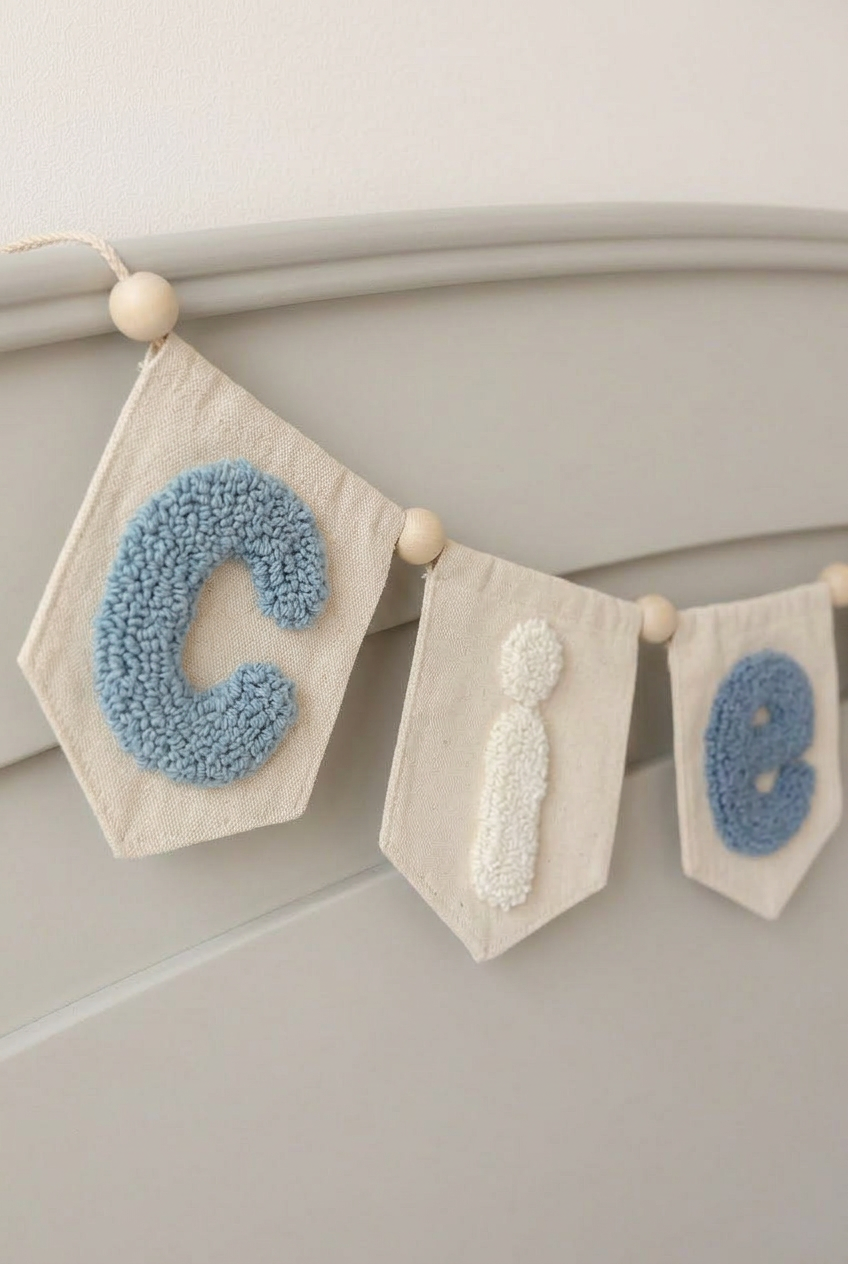 Set cojín y banderín personalizado Cielo estrellado