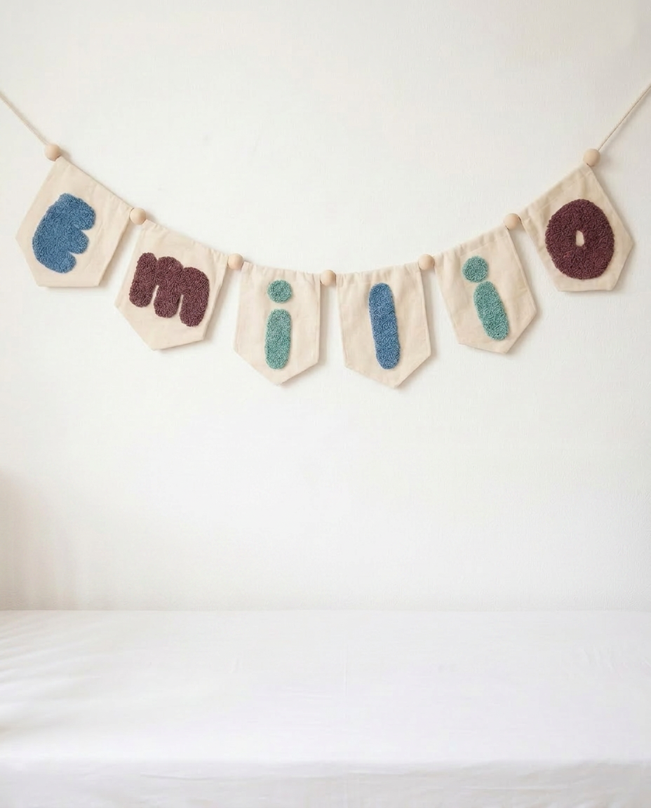 Banderín personalizado- Baby boy