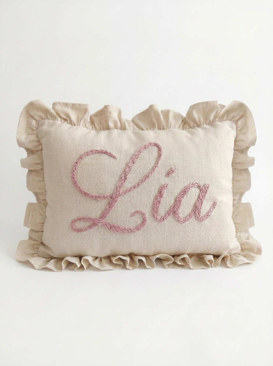 Set cojín y banderín personalizado | VELO DE ENSUEÑO
